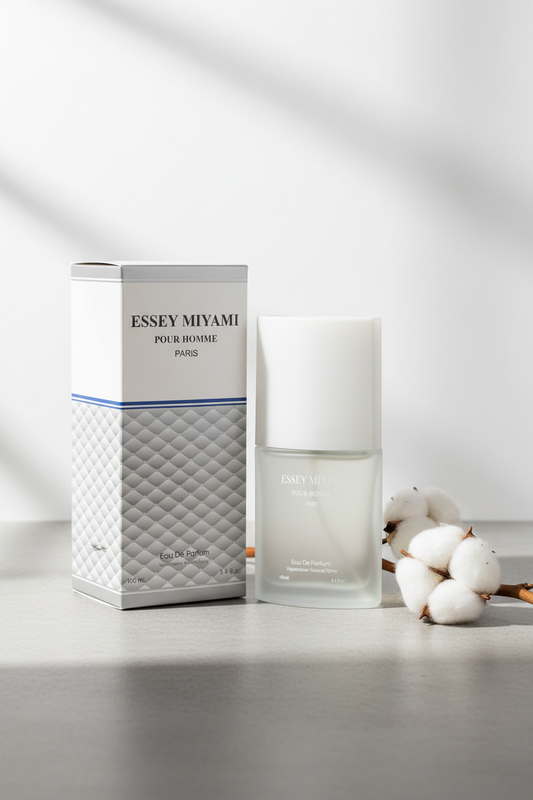 ESSEY MIYAMI Pour Homme – 45° Angle Portrait