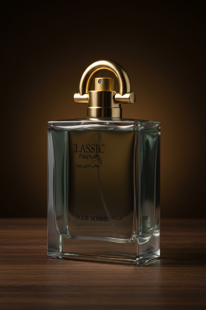 CLASSIC Fragrance Pour Homme – Bottle Only Portrait