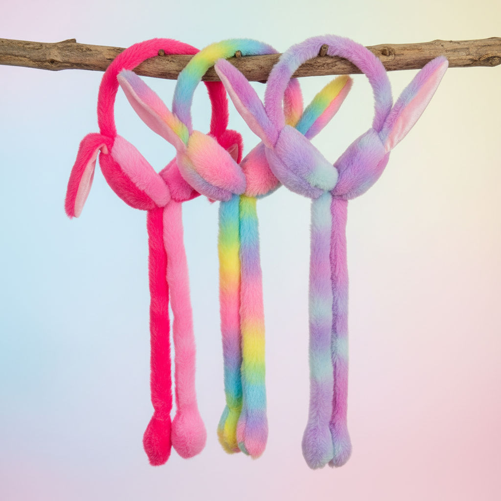 Fluffy Bunny Headband - All Colors