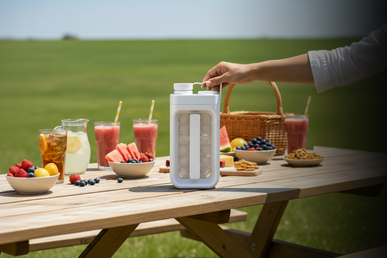 Ice Jug Picnic Banner
