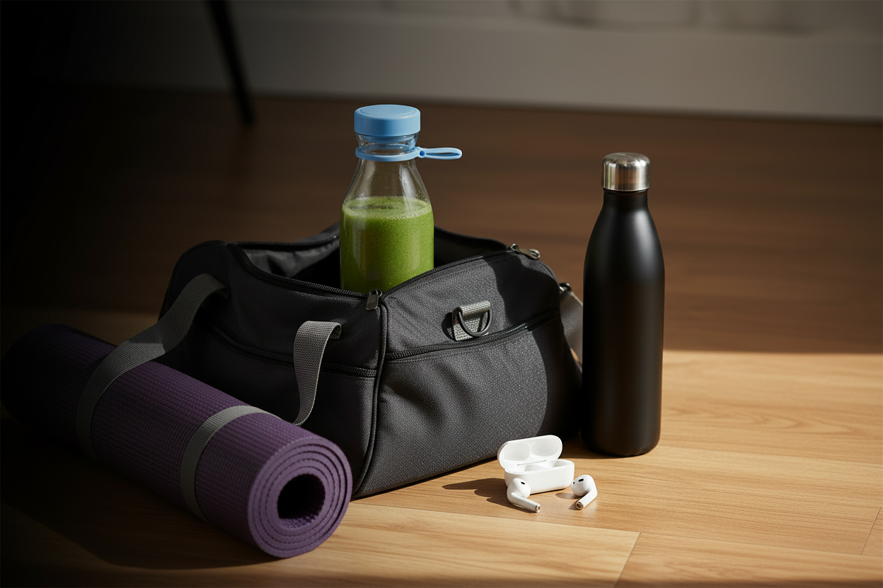 Mini Blender Gym Banner